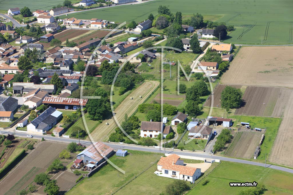 Photo arienne de Saint-Genest-d'Ambire