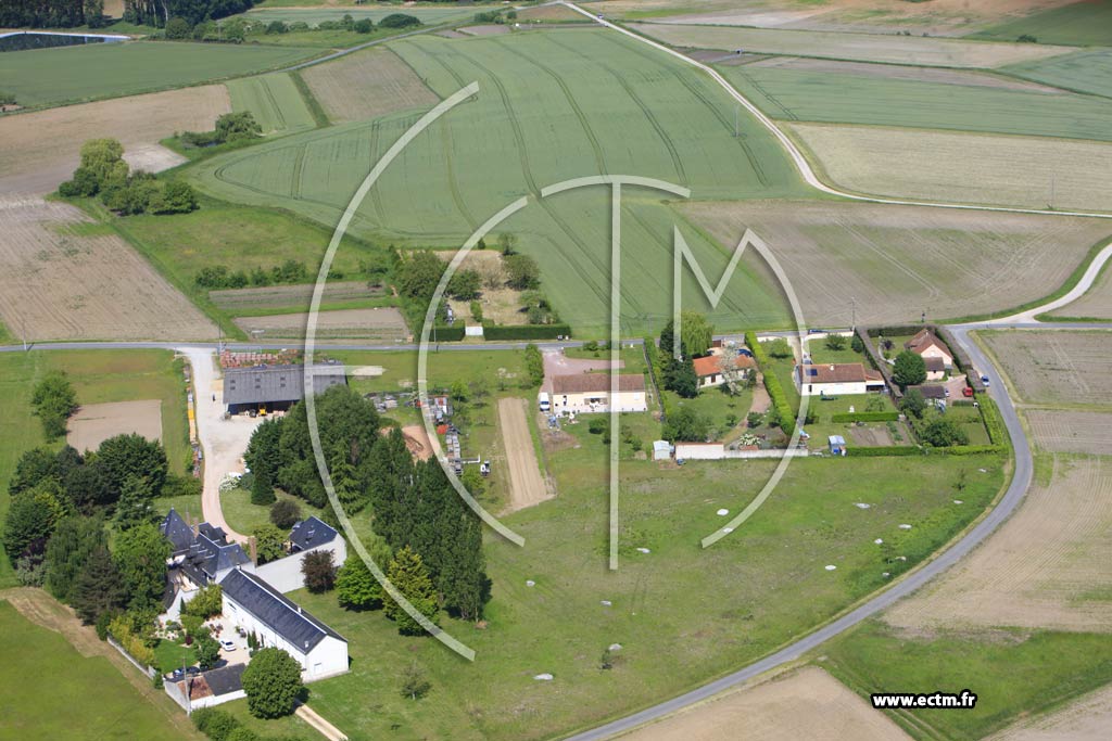 Photo arienne de Saint-Genest-d'Ambire