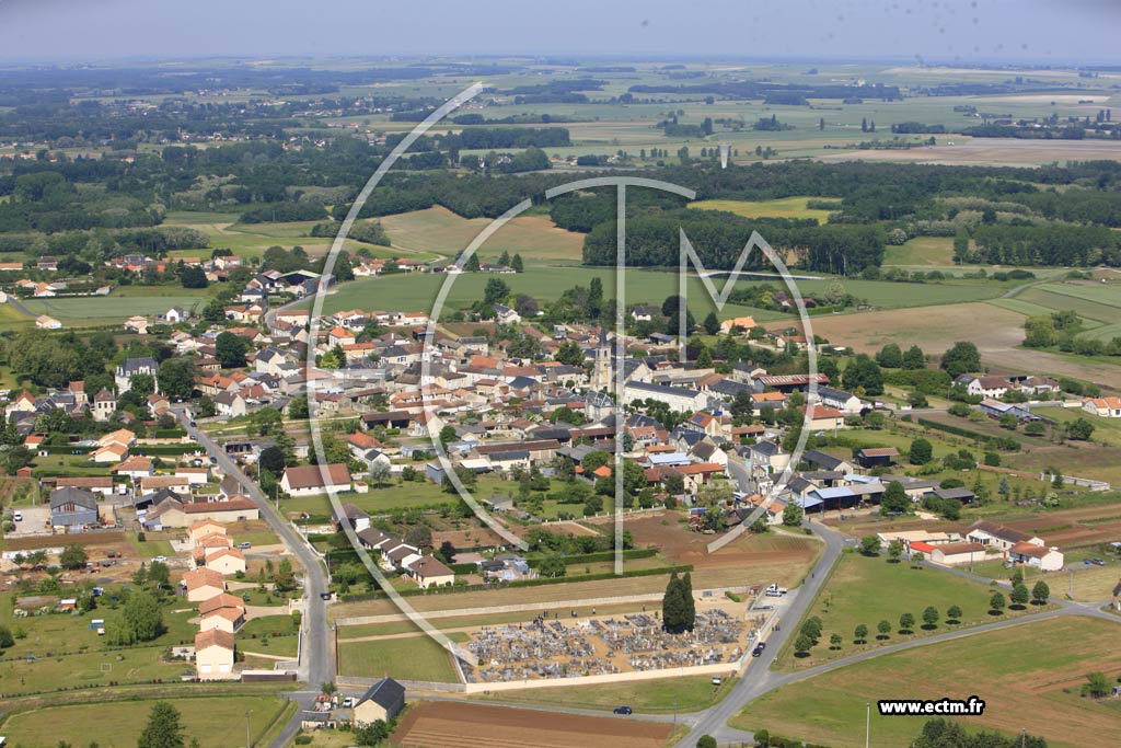 Photo arienne de Saint-Genest-d'Ambire