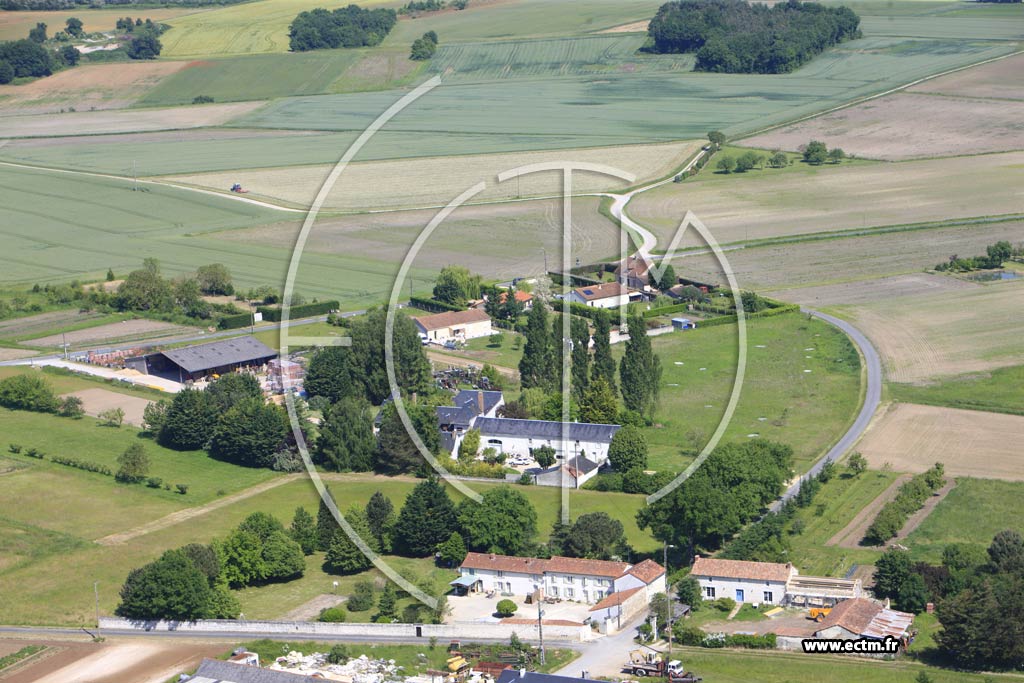 Photo arienne de Saint-Genest-d'Ambire