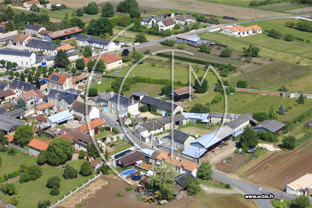 Photo arienne de Saint-Genest-d'Ambire
