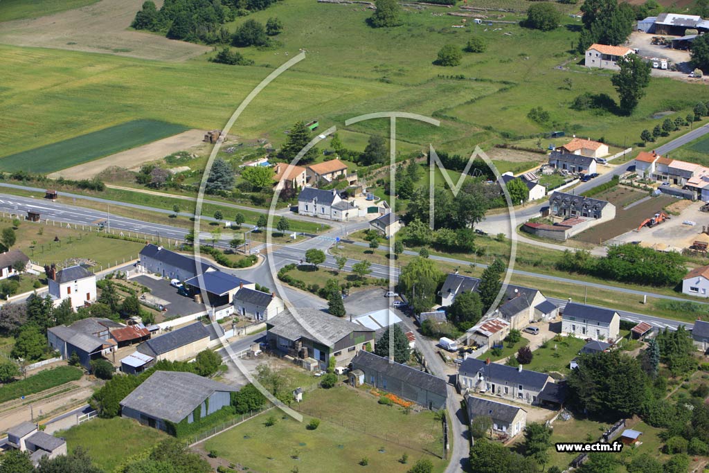 Photo arienne de Saint-Genest-d'Ambire