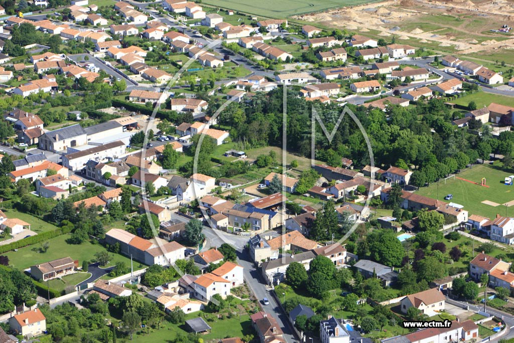 Photo arienne de Saint-Georges-ls-Baillargeaux