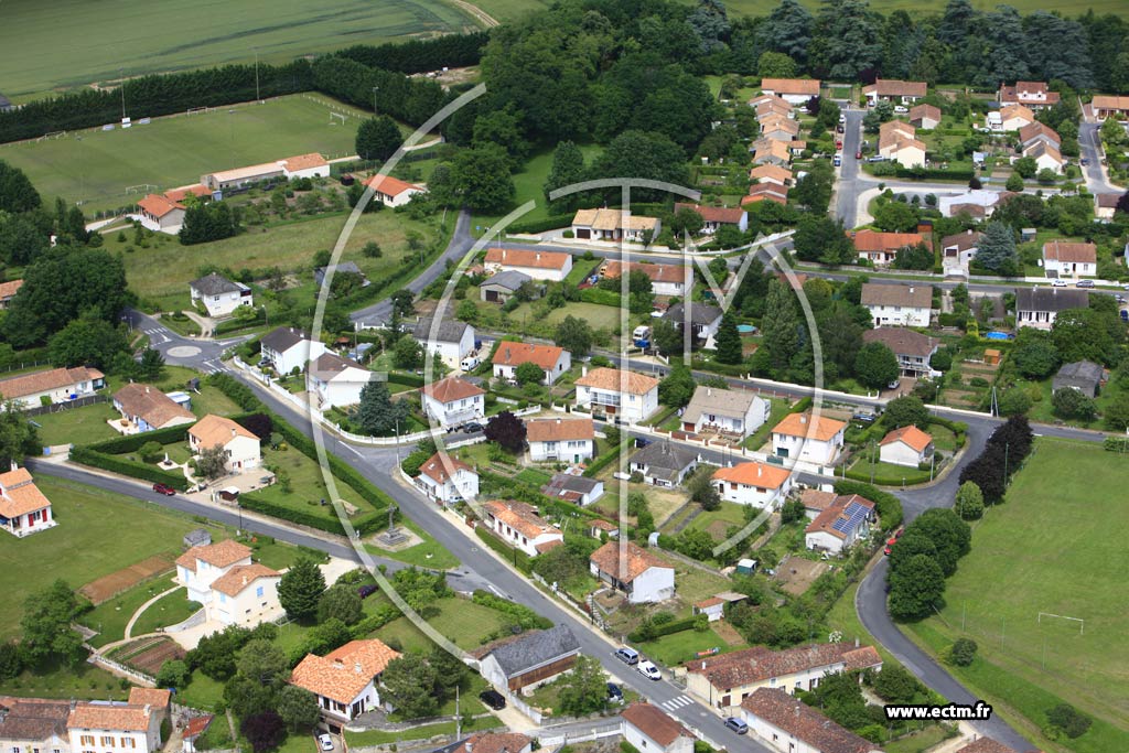 Photo arienne de Saint-Maurice-la-Cloure