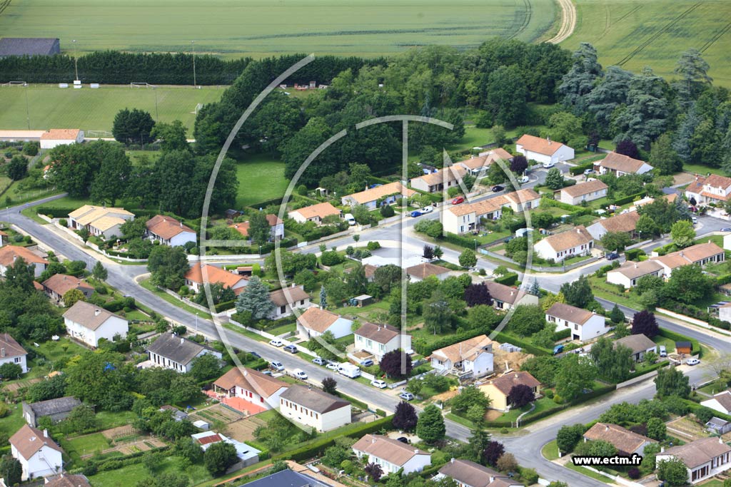 Photo arienne de Saint-Maurice-la-Cloure