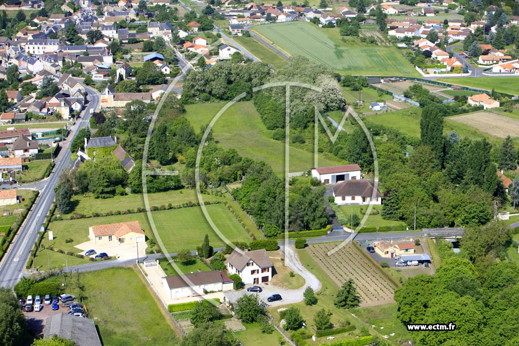 Photo arienne de Scorb-Clairvaux