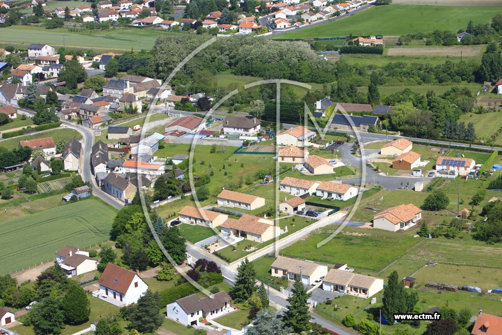 Photo arienne de Scorb-Clairvaux