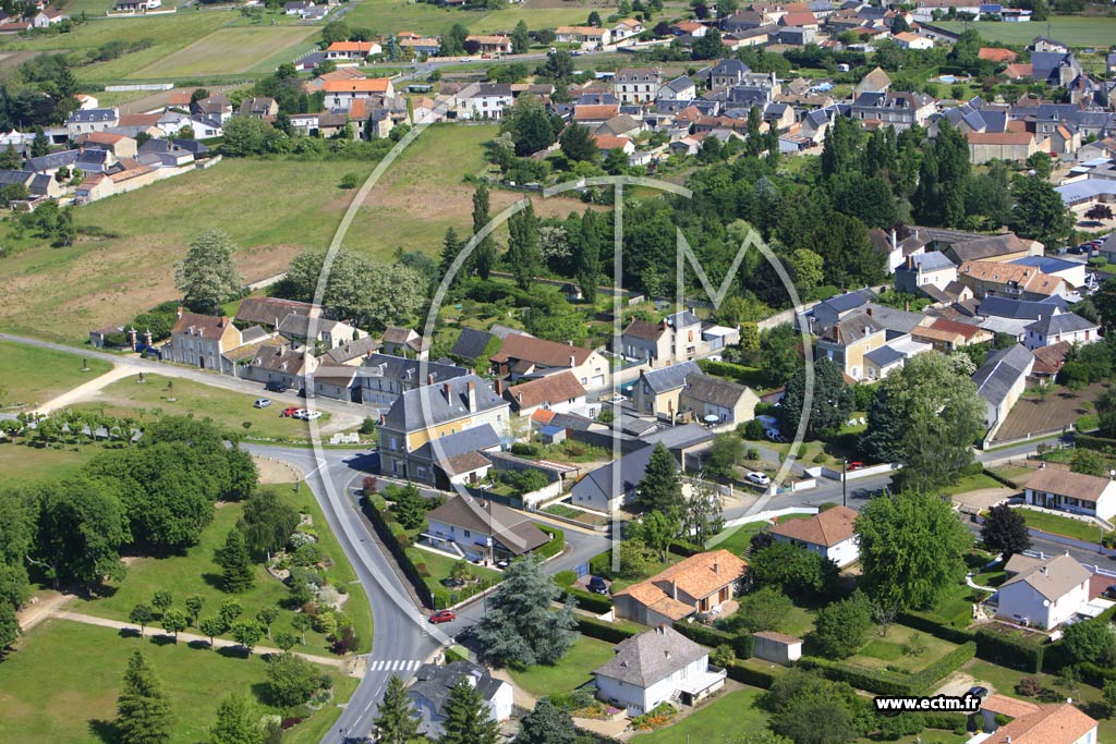 Photo arienne de Scorb-Clairvaux (Centre)