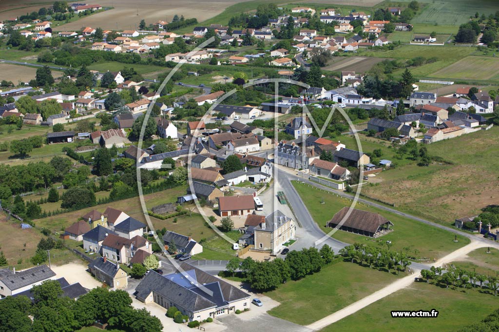 Photo arienne de Scorb-Clairvaux (Centre)