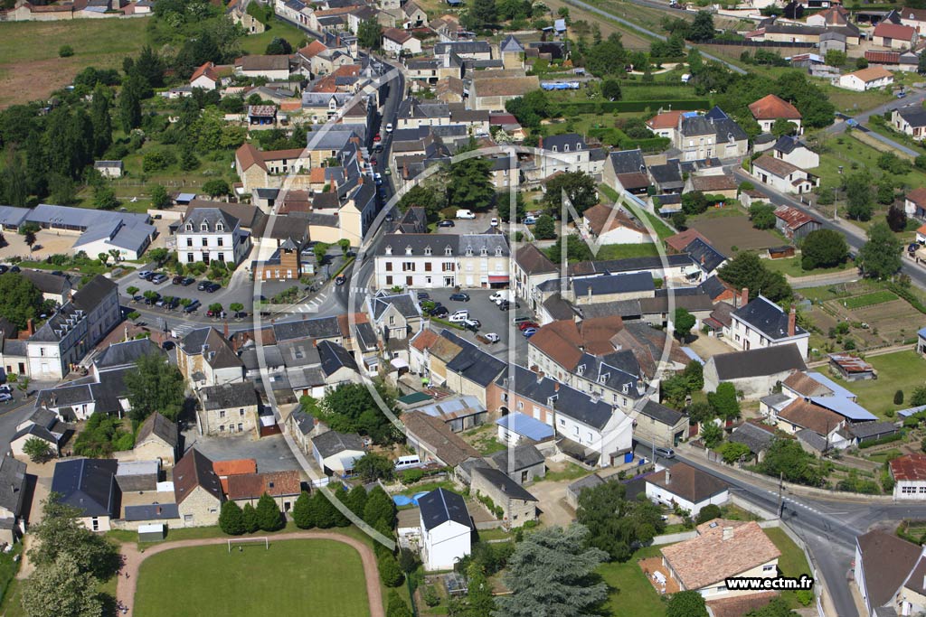 Photo arienne de Scorb-Clairvaux (Centre)