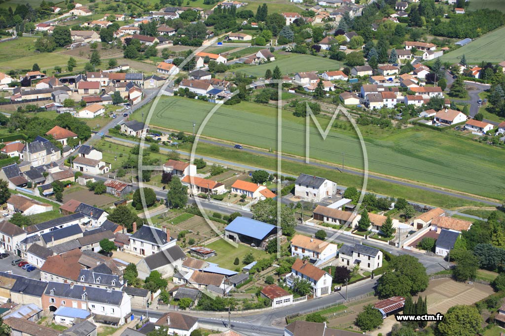 Photo arienne de Scorb-Clairvaux (Centre)