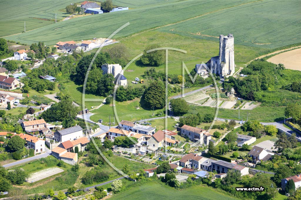 Photo arienne de Scorb-Clairvaux (Haut de Clairvaux)