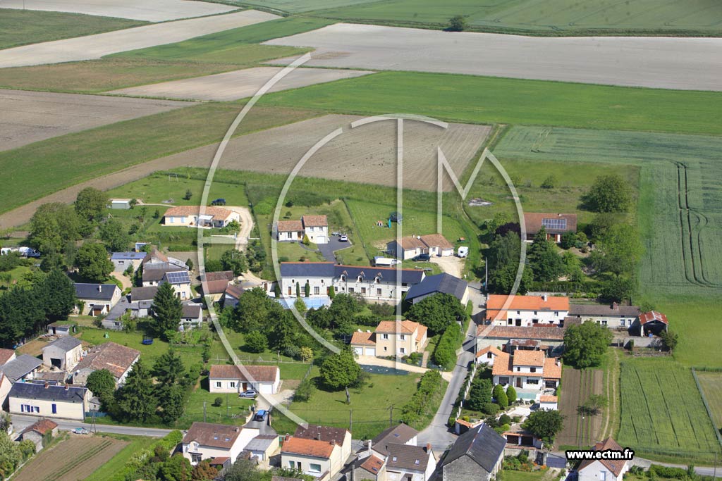 Photo arienne de Scorb-Clairvaux (La Coutardire)