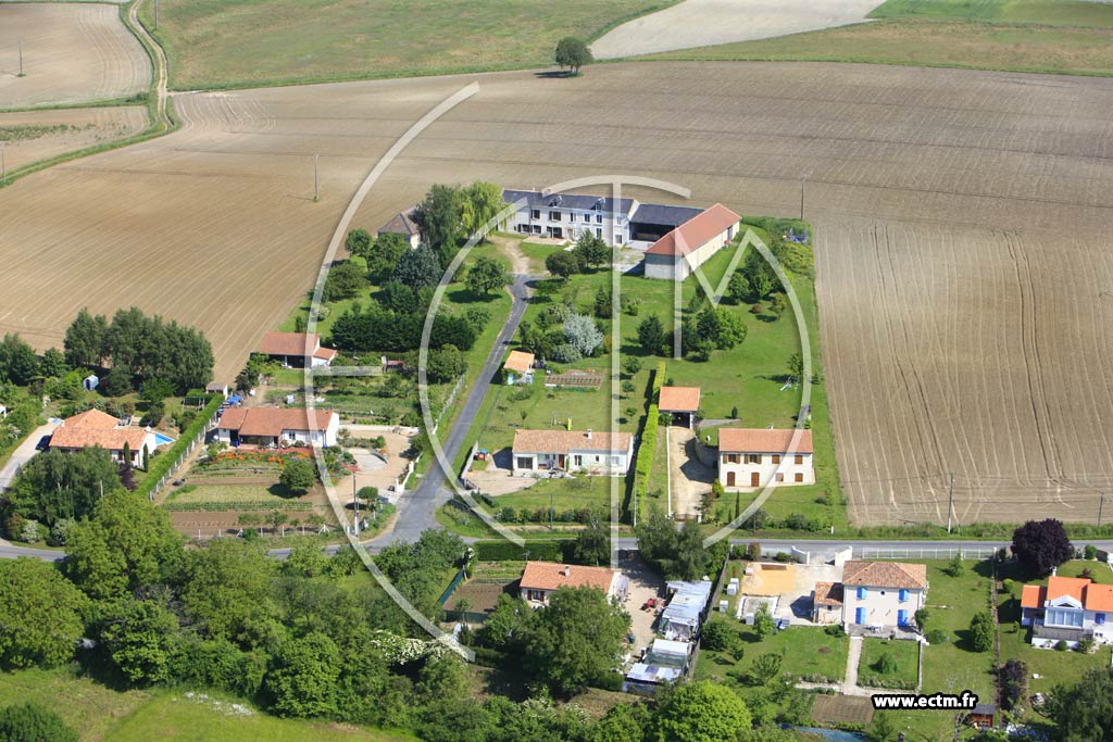 Photo arienne de Scorb-Clairvaux (La Coutardire)