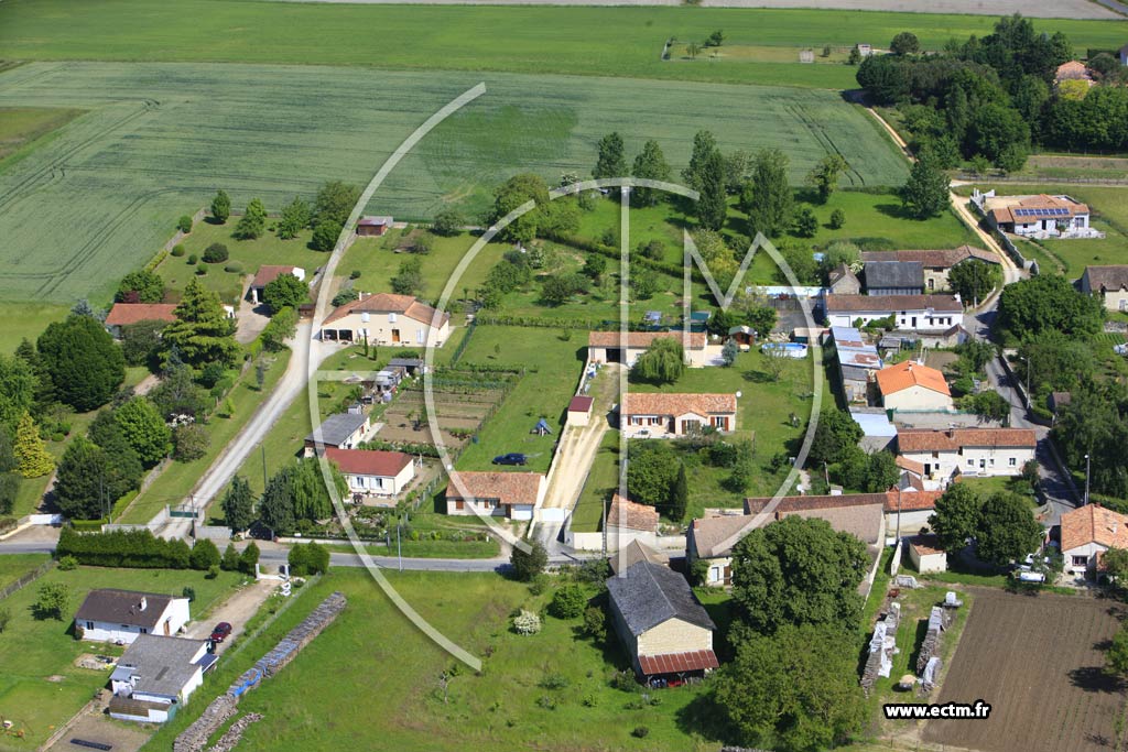 Photo arienne de Scorb-Clairvaux (La Coutardire)