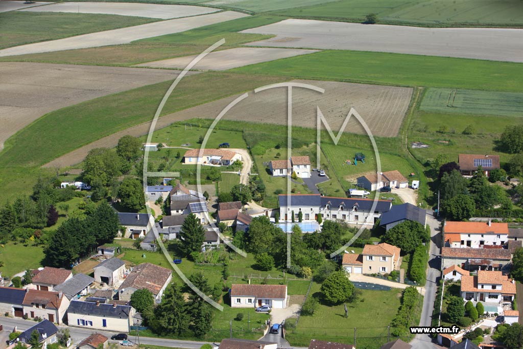 Photo arienne de Scorb-Clairvaux (La Coutardire)