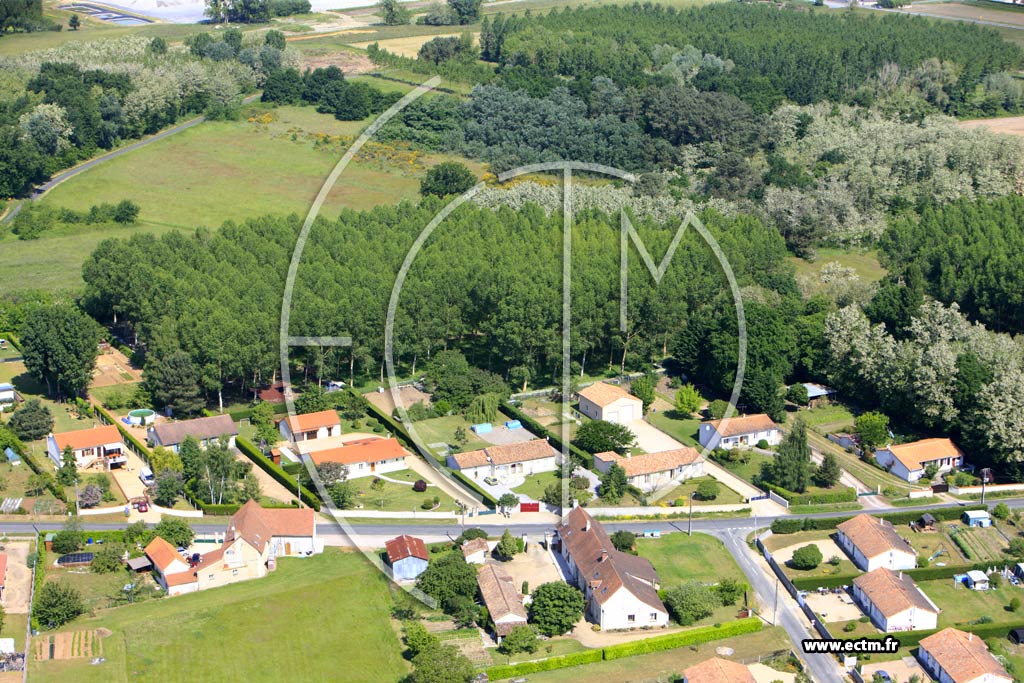 Photo arienne de Scorb-Clairvaux (La Fontaine)