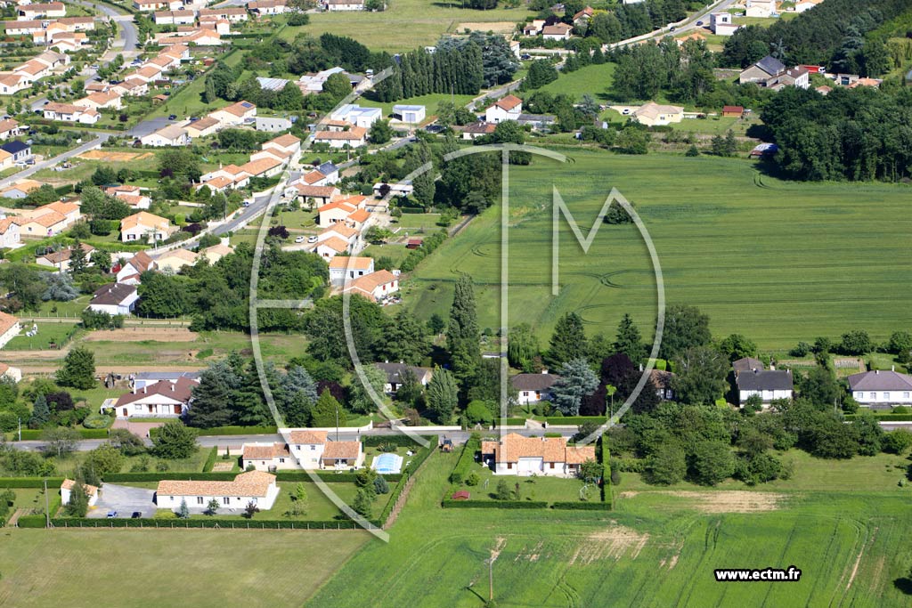 Photo arienne de Svres-Anxaumont