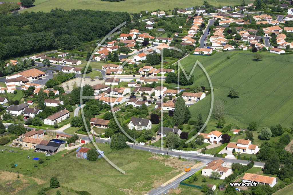 Photo arienne de Svres-Anxaumont