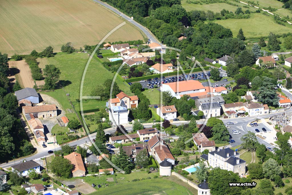 Photo arienne de Svres-Anxaumont