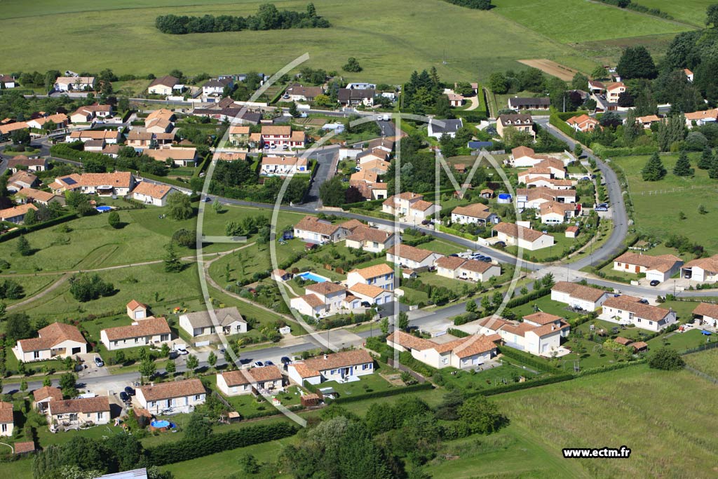 Photo arienne de Svres-Anxaumont