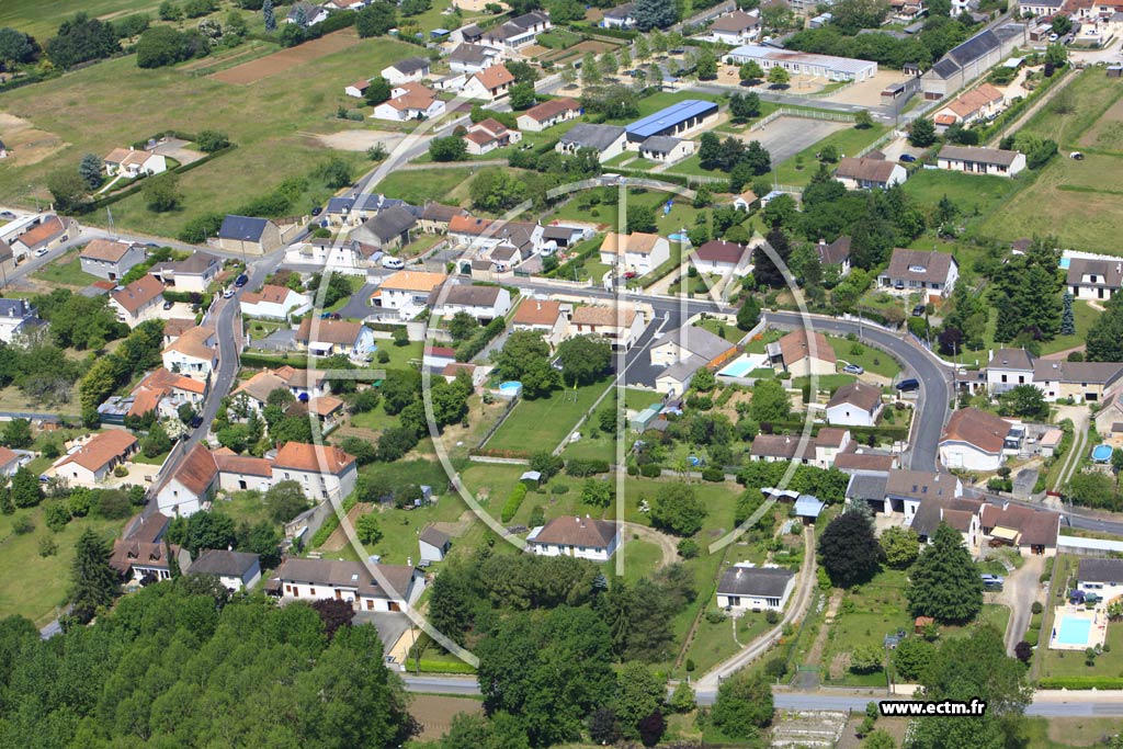 Photo arienne de Thur (Besse)