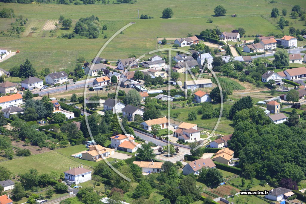 Photo arienne de Thur (Besse)