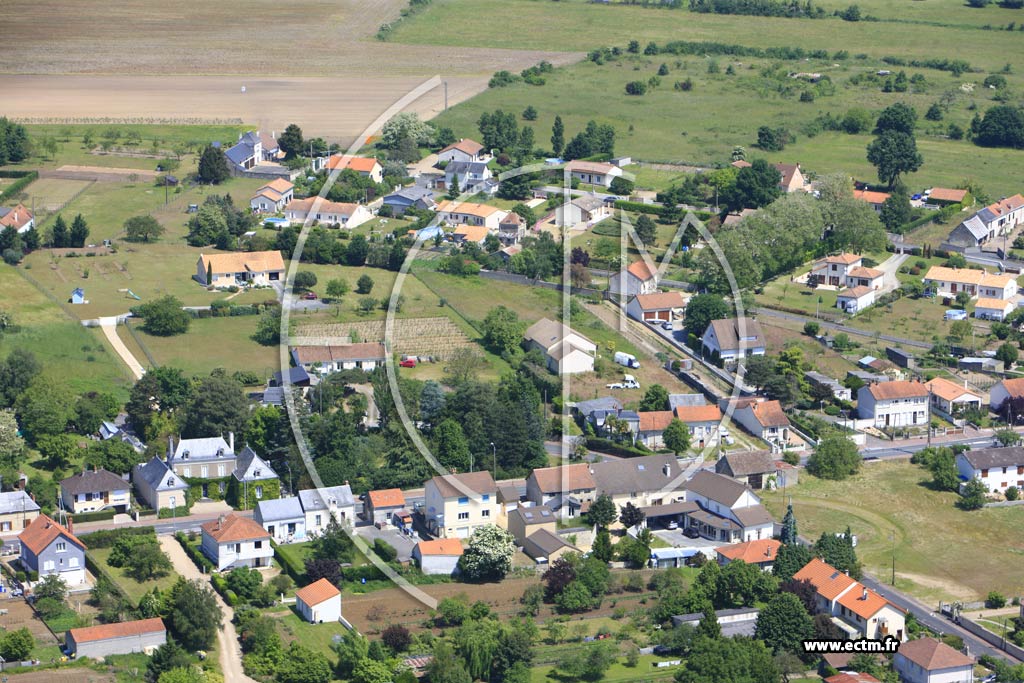 Photo arienne de Thur (Besse)