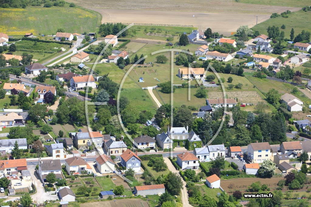 Photo arienne de Thur (Besse)