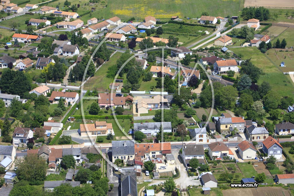 Photo arienne de Thur (Besse)