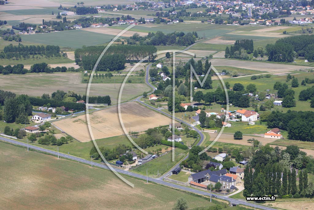 Photo arienne de Thur (Besse)