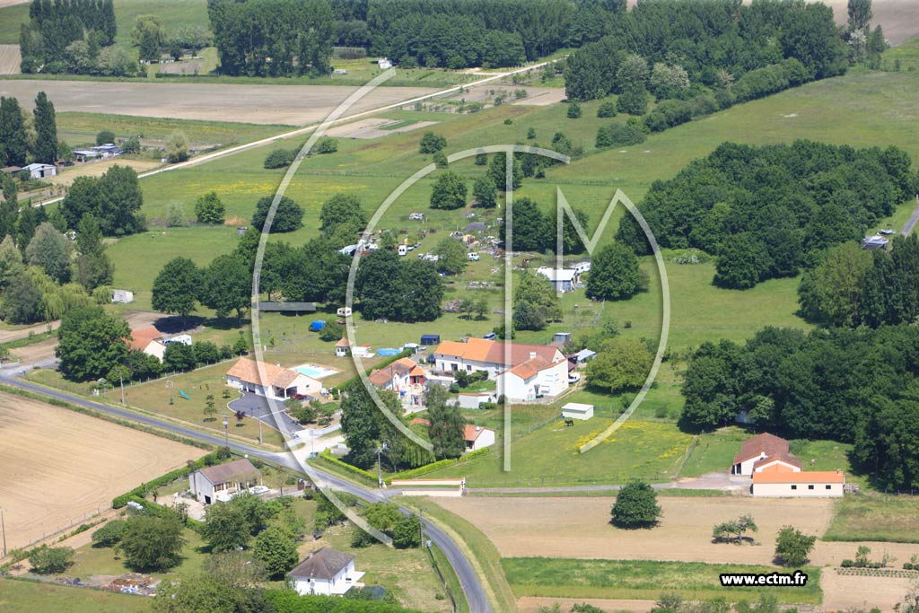 Photo arienne de Thur (Besse)