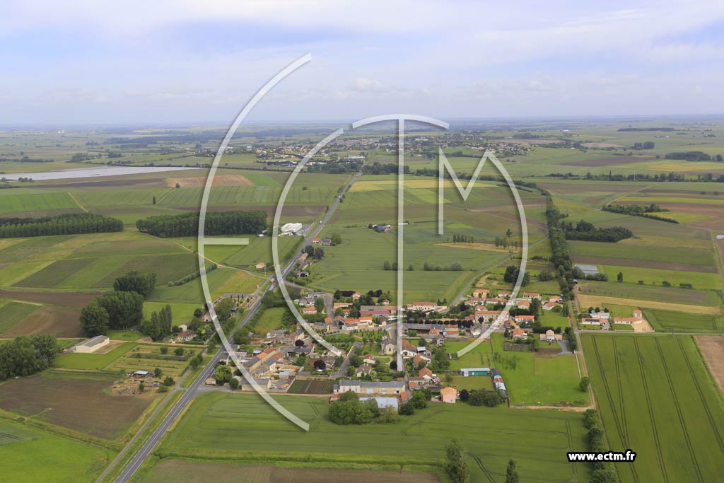 Photo arienne de Varennes