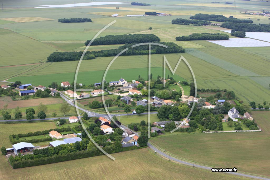 Photo arienne de Varennes