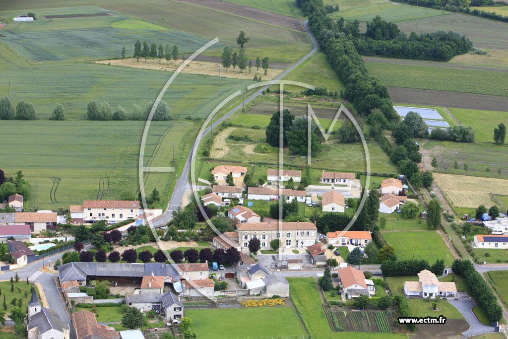 Photo arienne de Varennes