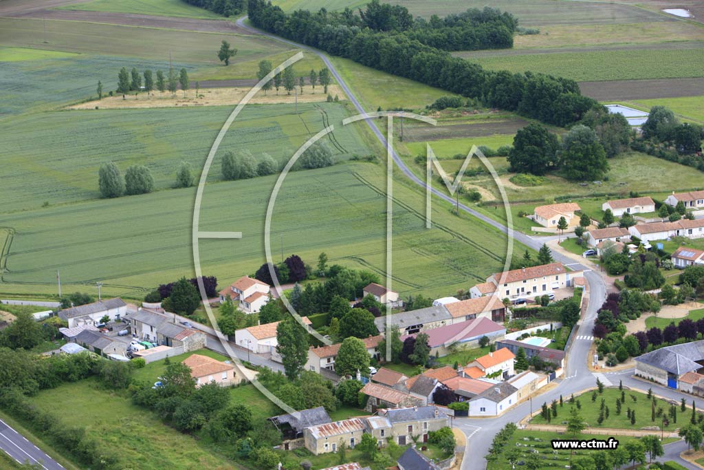 Photo arienne de Varennes