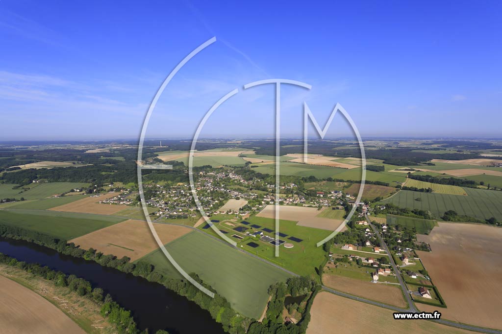 Photo arienne de Vaux-sur-Vienne
