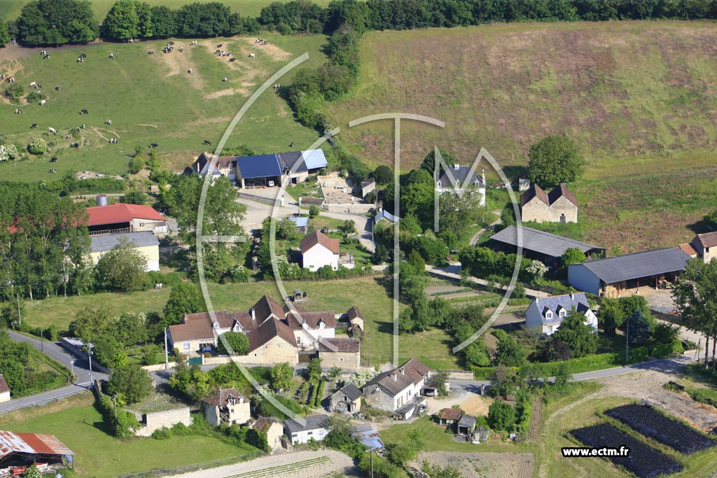 Photo arienne de Vaux-sur-Vienne