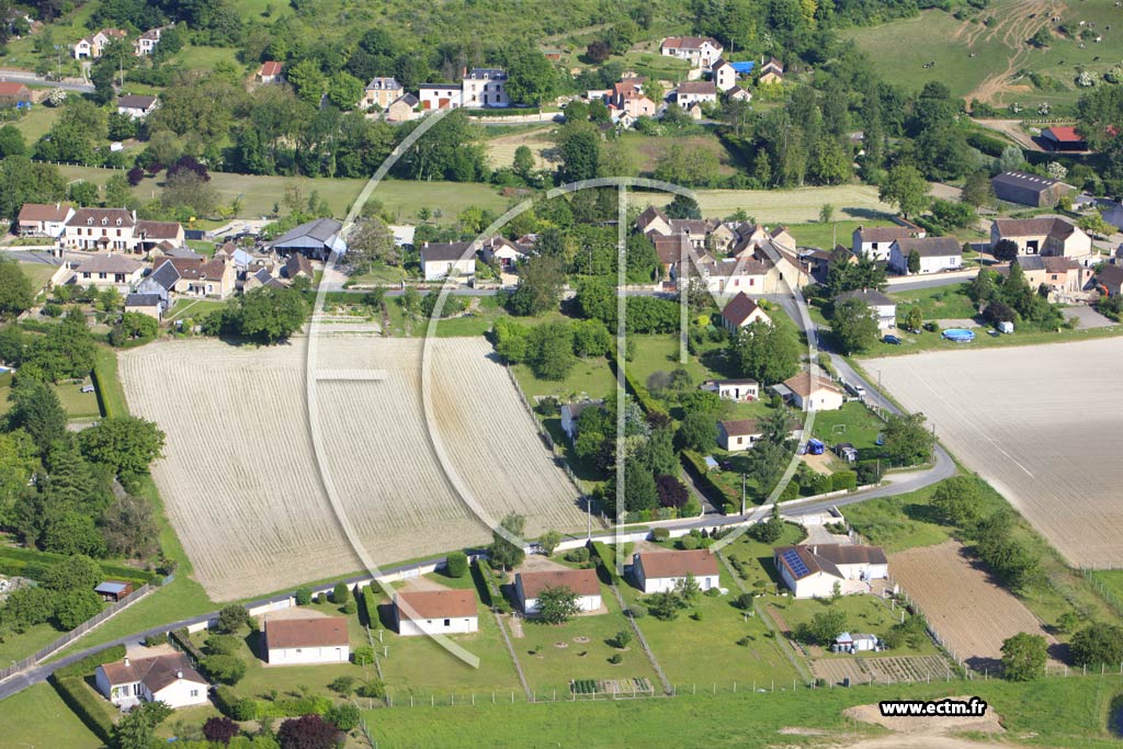Photo arienne de Vaux-sur-Vienne