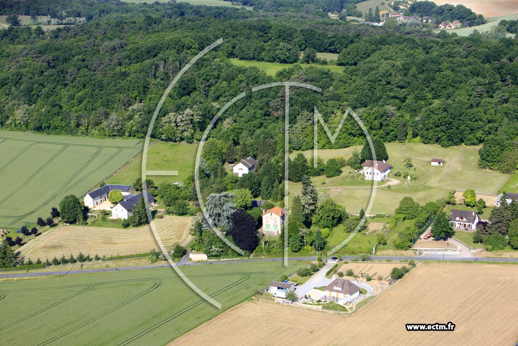Photo arienne de Vaux-sur-Vienne