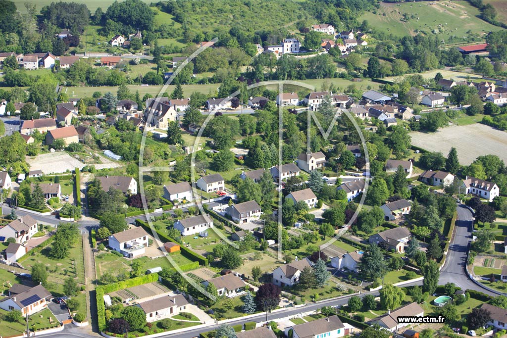 Photo arienne de Vaux-sur-Vienne