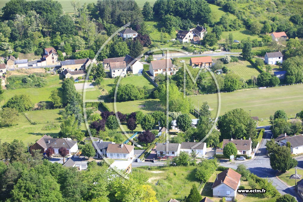 Photo arienne de Vaux-sur-Vienne