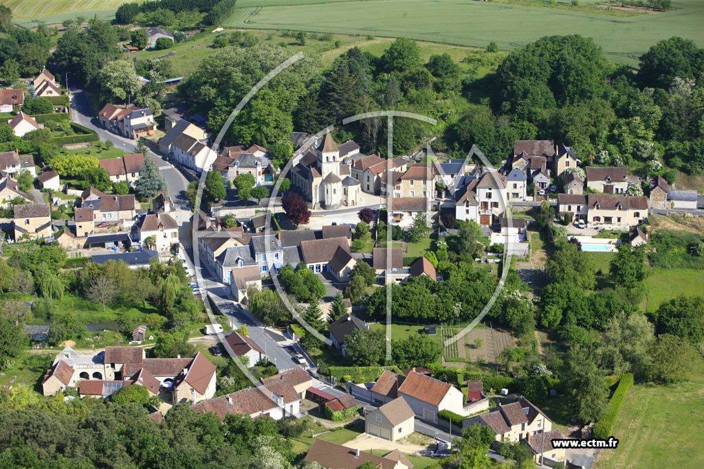 Photo arienne de Vaux-sur-Vienne