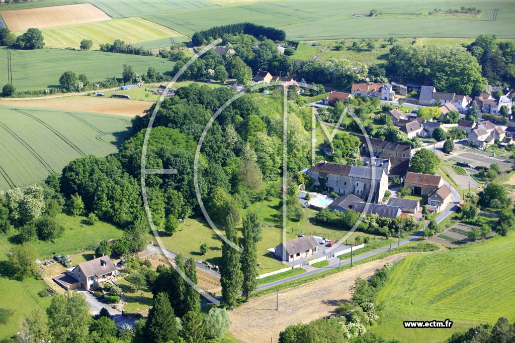 Photo arienne de Vaux-sur-Vienne