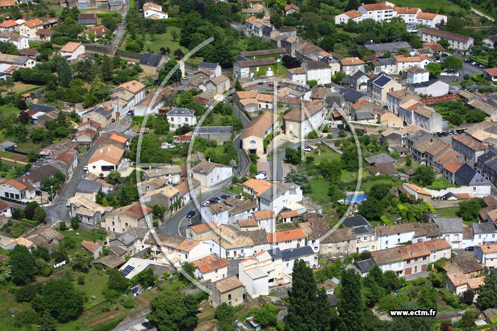 Photo arienne de Vivonne