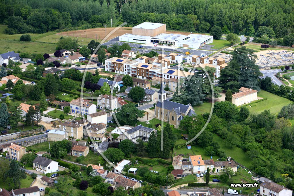 Photo arienne de Vouneuil-sous-Biard