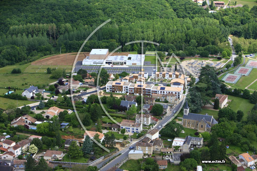 Photo arienne de Vouneuil-sous-Biard