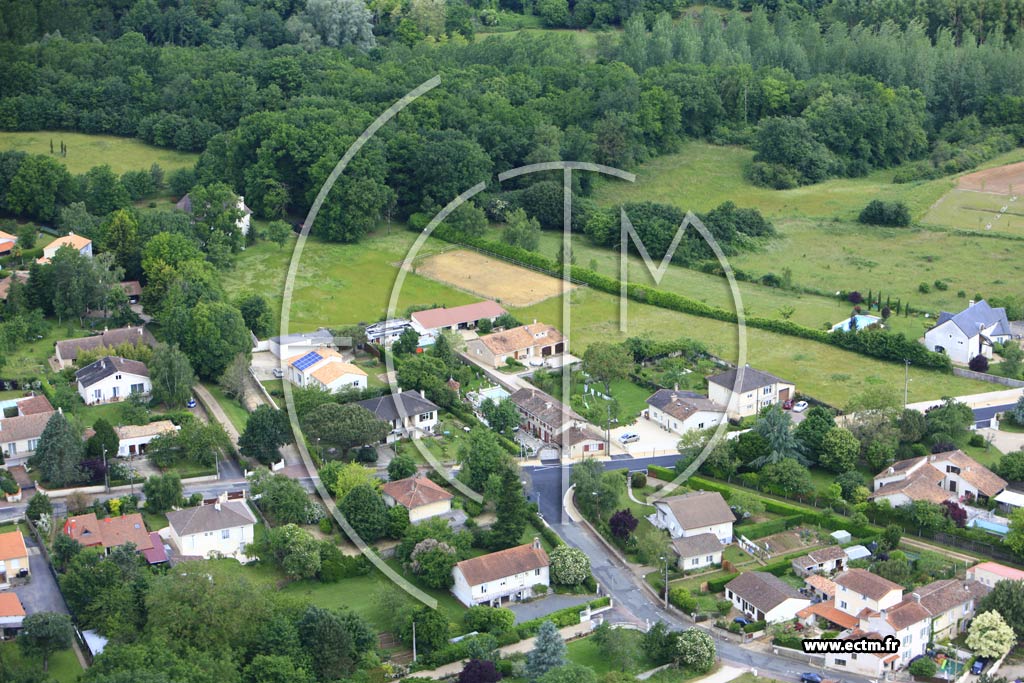 Photo arienne de Vouneuil-sous-Biard