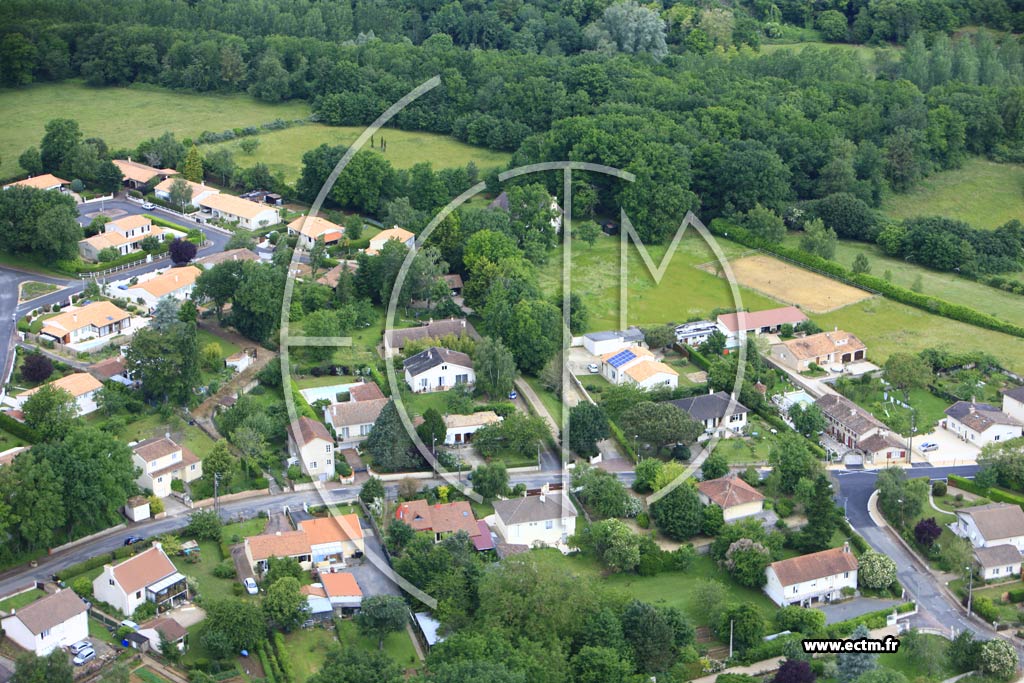 Photo arienne de Vouneuil-sous-Biard