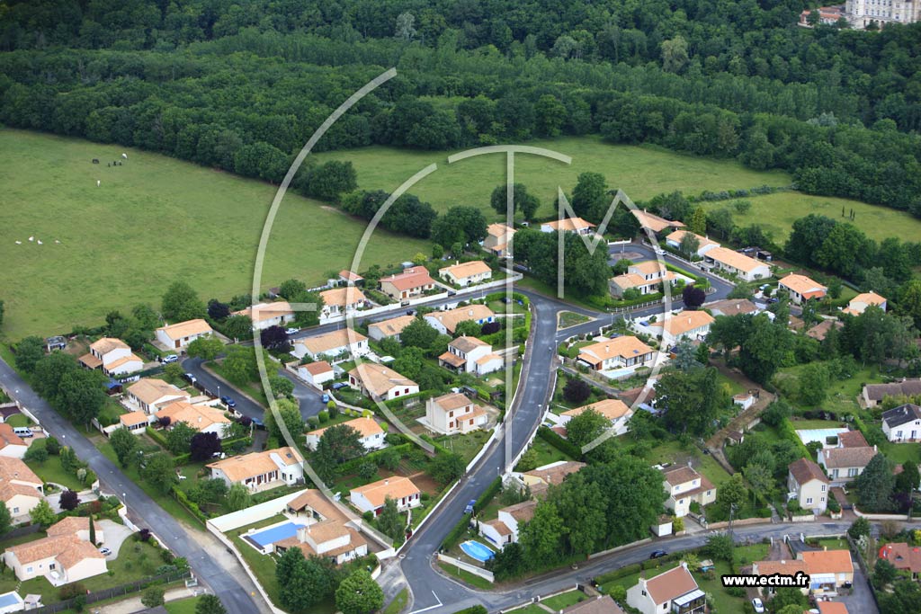 Photo arienne de Vouneuil-sous-Biard